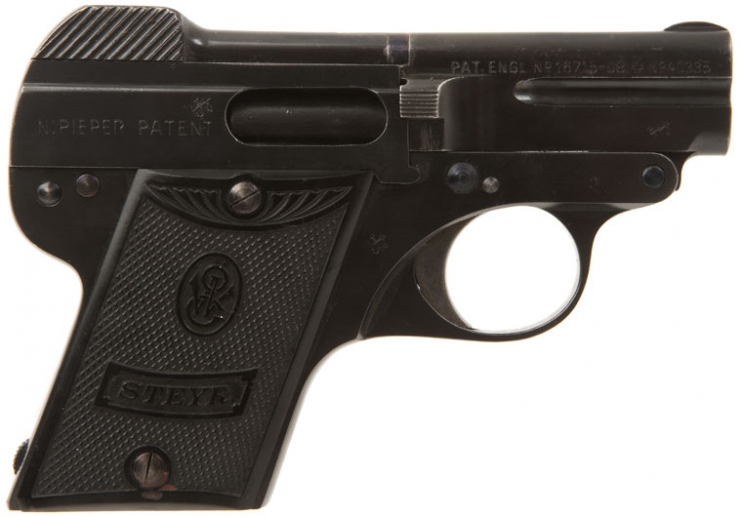 Deactivated Steyr Pocket Pistol